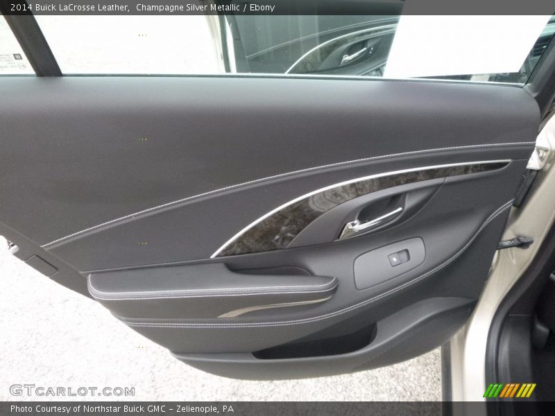 Champagne Silver Metallic / Ebony 2014 Buick LaCrosse Leather