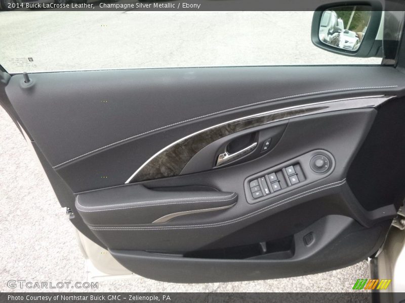 Champagne Silver Metallic / Ebony 2014 Buick LaCrosse Leather