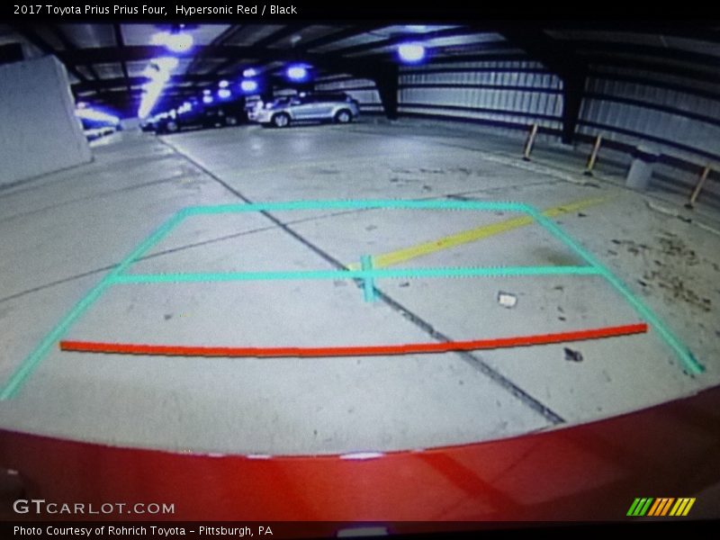 Hypersonic Red / Black 2017 Toyota Prius Prius Four
