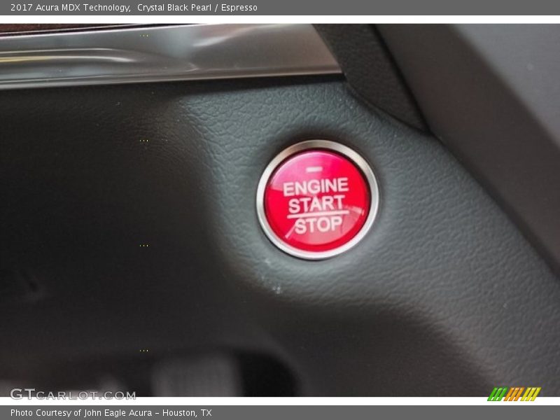 Crystal Black Pearl / Espresso 2017 Acura MDX Technology