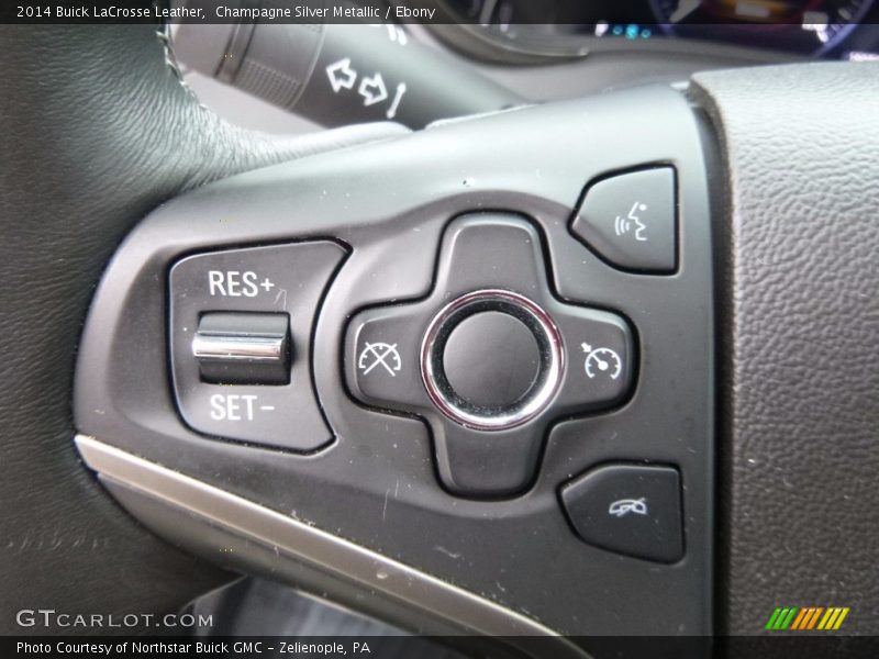 Champagne Silver Metallic / Ebony 2014 Buick LaCrosse Leather