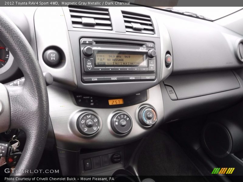 Magnetic Gray Metallic / Dark Charcoal 2012 Toyota RAV4 Sport 4WD