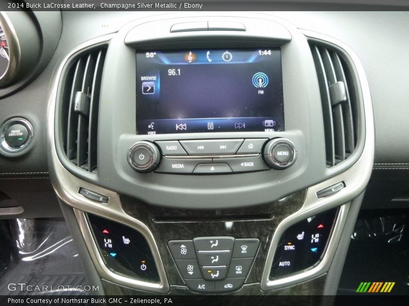 Champagne Silver Metallic / Ebony 2014 Buick LaCrosse Leather