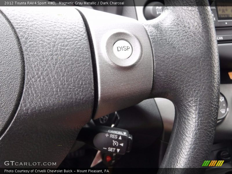 Magnetic Gray Metallic / Dark Charcoal 2012 Toyota RAV4 Sport 4WD