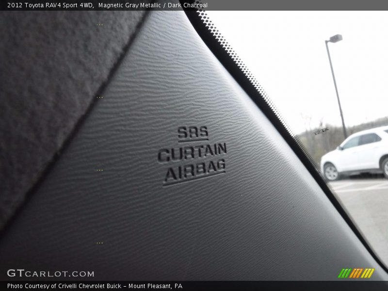 Magnetic Gray Metallic / Dark Charcoal 2012 Toyota RAV4 Sport 4WD