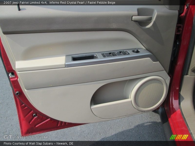 Inferno Red Crystal Pearl / Pastel Pebble Beige 2007 Jeep Patriot Limited 4x4