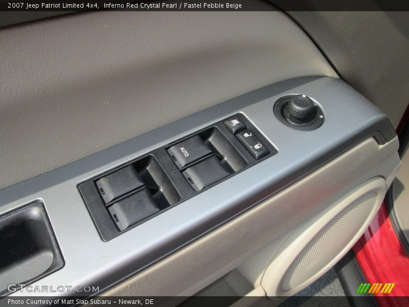 Inferno Red Crystal Pearl / Pastel Pebble Beige 2007 Jeep Patriot Limited 4x4