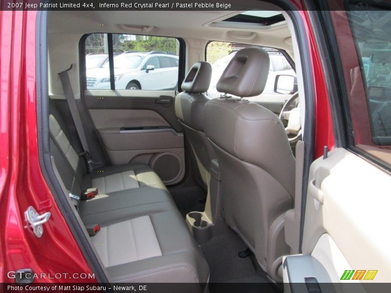 Inferno Red Crystal Pearl / Pastel Pebble Beige 2007 Jeep Patriot Limited 4x4