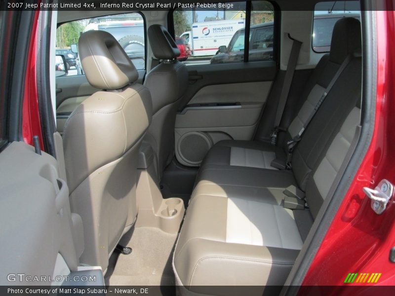 Inferno Red Crystal Pearl / Pastel Pebble Beige 2007 Jeep Patriot Limited 4x4