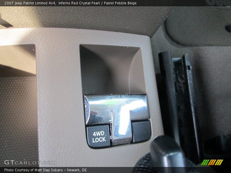 Inferno Red Crystal Pearl / Pastel Pebble Beige 2007 Jeep Patriot Limited 4x4