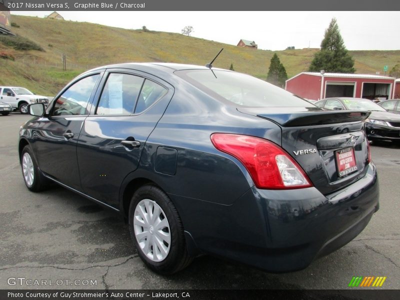 Graphite Blue / Charcoal 2017 Nissan Versa S