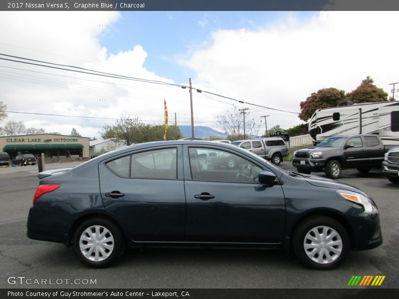 Graphite Blue / Charcoal 2017 Nissan Versa S