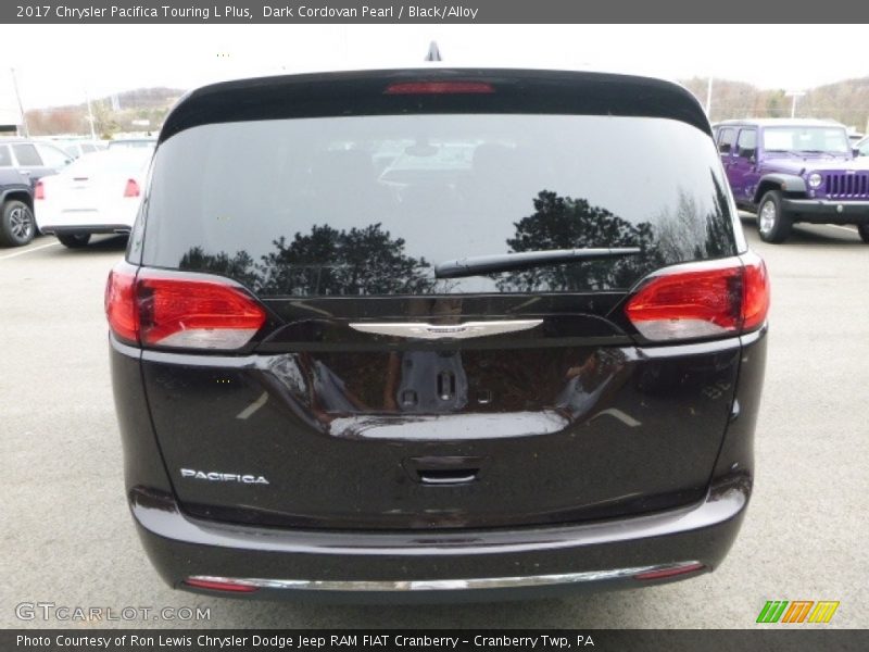 Dark Cordovan Pearl / Black/Alloy 2017 Chrysler Pacifica Touring L Plus