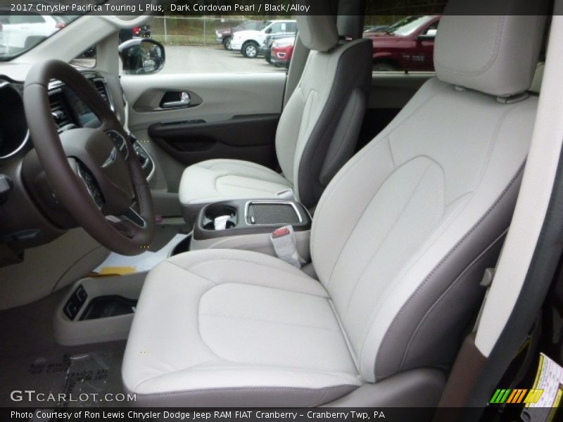 Dark Cordovan Pearl / Black/Alloy 2017 Chrysler Pacifica Touring L Plus