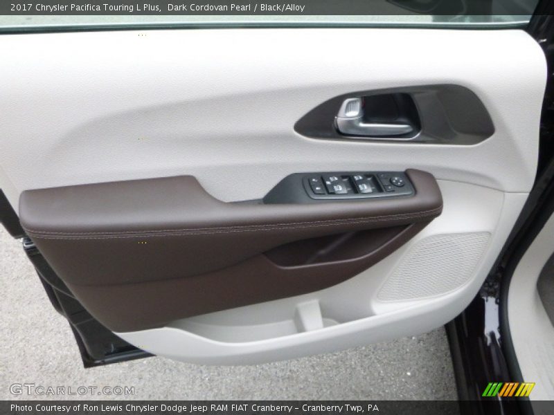 Dark Cordovan Pearl / Black/Alloy 2017 Chrysler Pacifica Touring L Plus