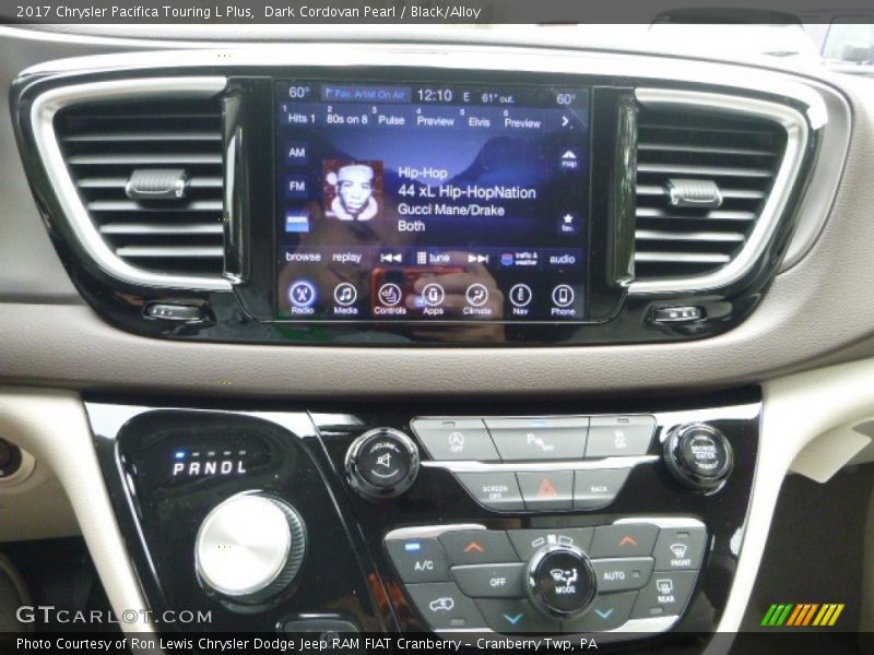 Dark Cordovan Pearl / Black/Alloy 2017 Chrysler Pacifica Touring L Plus