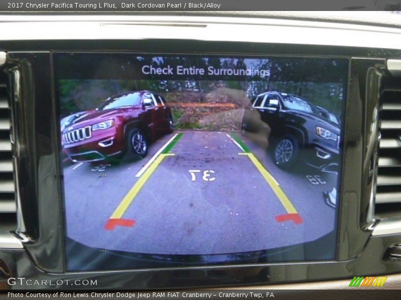 Dark Cordovan Pearl / Black/Alloy 2017 Chrysler Pacifica Touring L Plus
