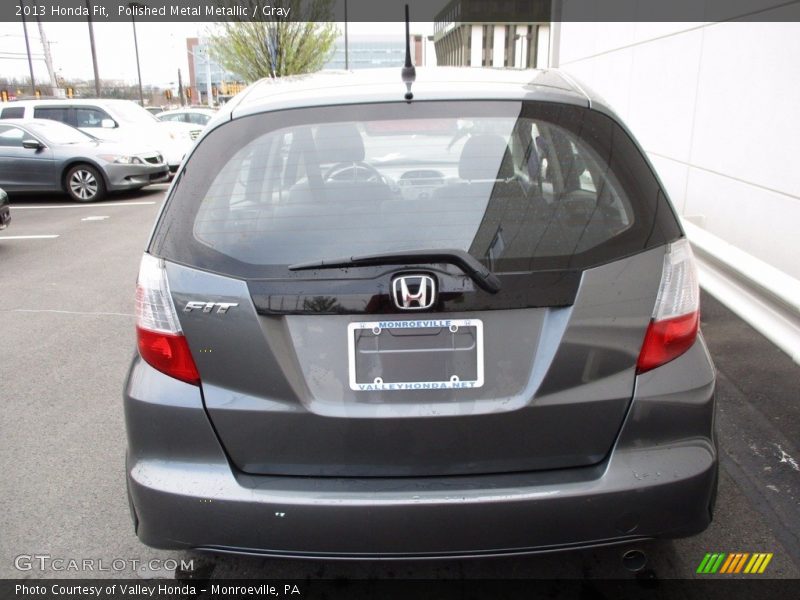 Polished Metal Metallic / Gray 2013 Honda Fit