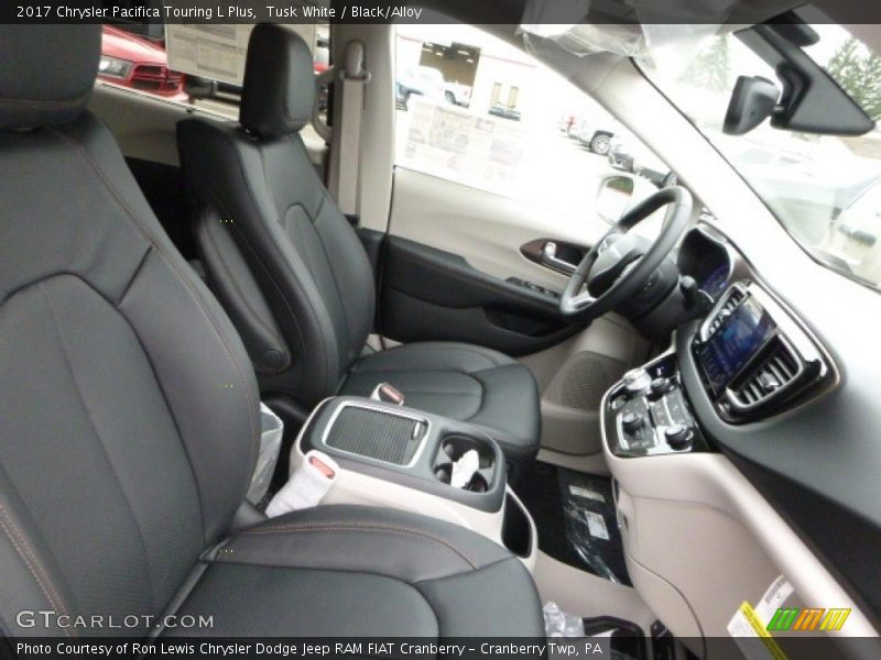 Tusk White / Black/Alloy 2017 Chrysler Pacifica Touring L Plus