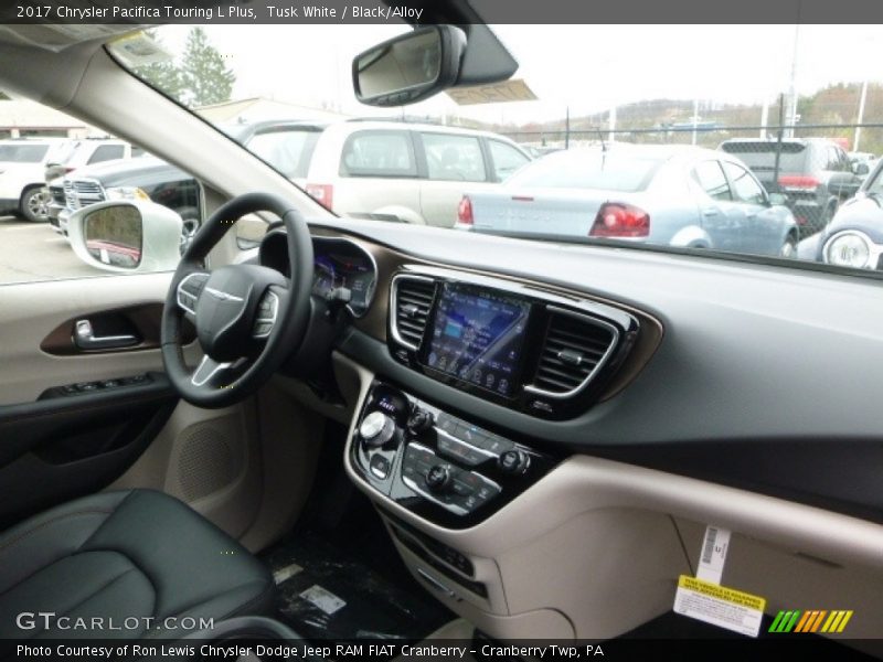 Tusk White / Black/Alloy 2017 Chrysler Pacifica Touring L Plus