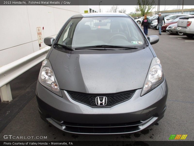 Polished Metal Metallic / Gray 2013 Honda Fit
