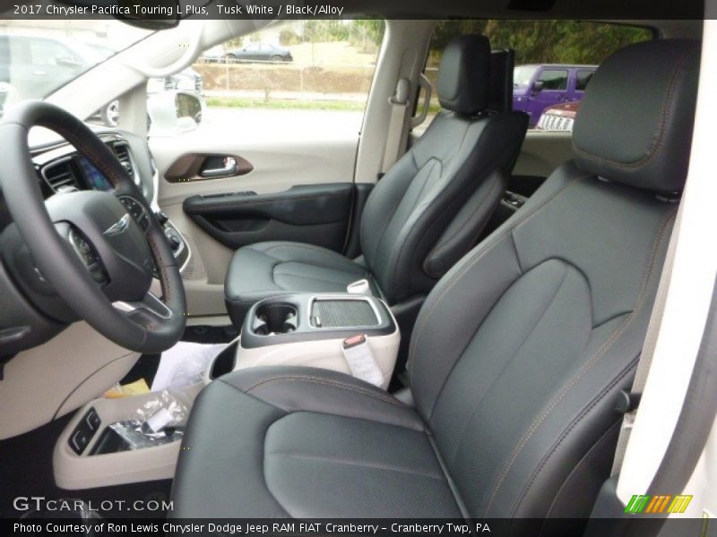 Tusk White / Black/Alloy 2017 Chrysler Pacifica Touring L Plus