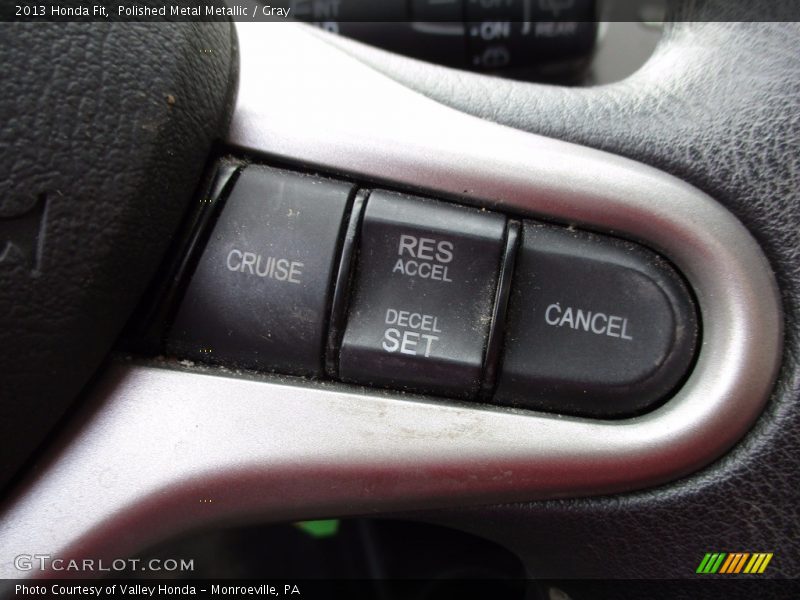 Polished Metal Metallic / Gray 2013 Honda Fit