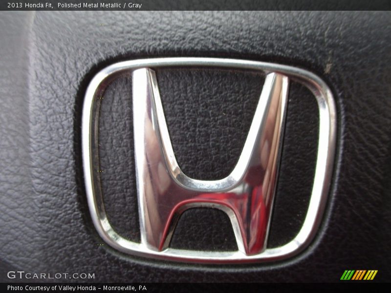 Polished Metal Metallic / Gray 2013 Honda Fit