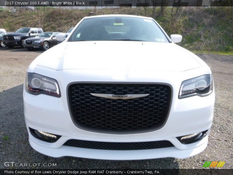 Bright White / Black 2017 Chrysler 300 S AWD