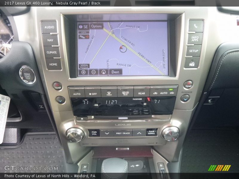 Nebula Gray Pearl / Black 2017 Lexus GX 460 Luxury