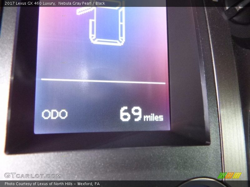 Nebula Gray Pearl / Black 2017 Lexus GX 460 Luxury