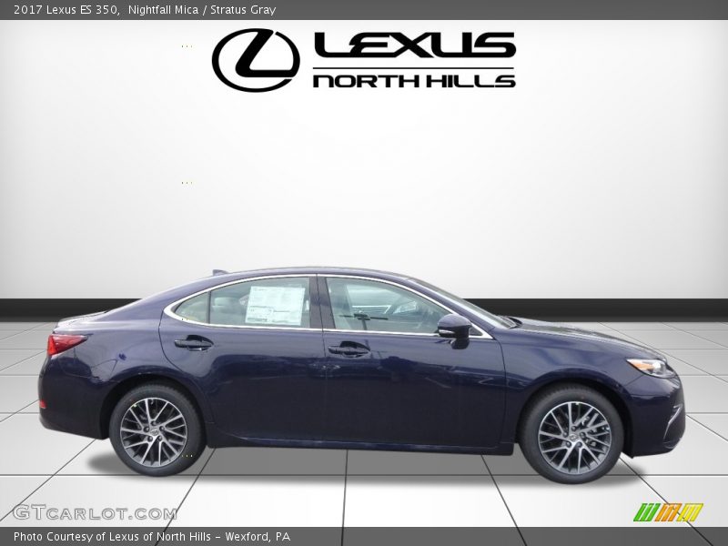 Nightfall Mica / Stratus Gray 2017 Lexus ES 350