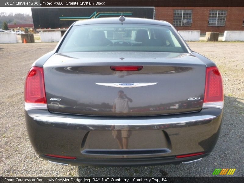 Granite Crystal / Black 2017 Chrysler 300 Limited AWD