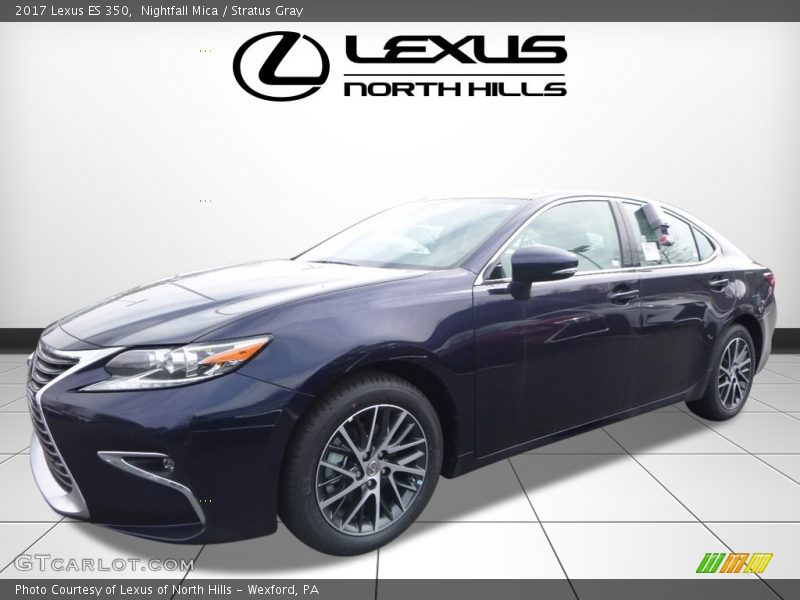 Nightfall Mica / Stratus Gray 2017 Lexus ES 350