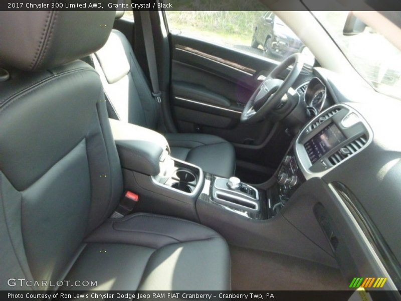 Granite Crystal / Black 2017 Chrysler 300 Limited AWD
