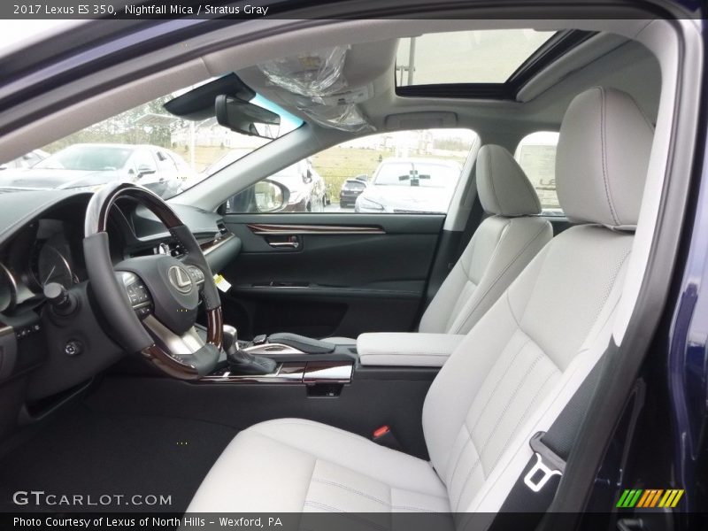 Nightfall Mica / Stratus Gray 2017 Lexus ES 350