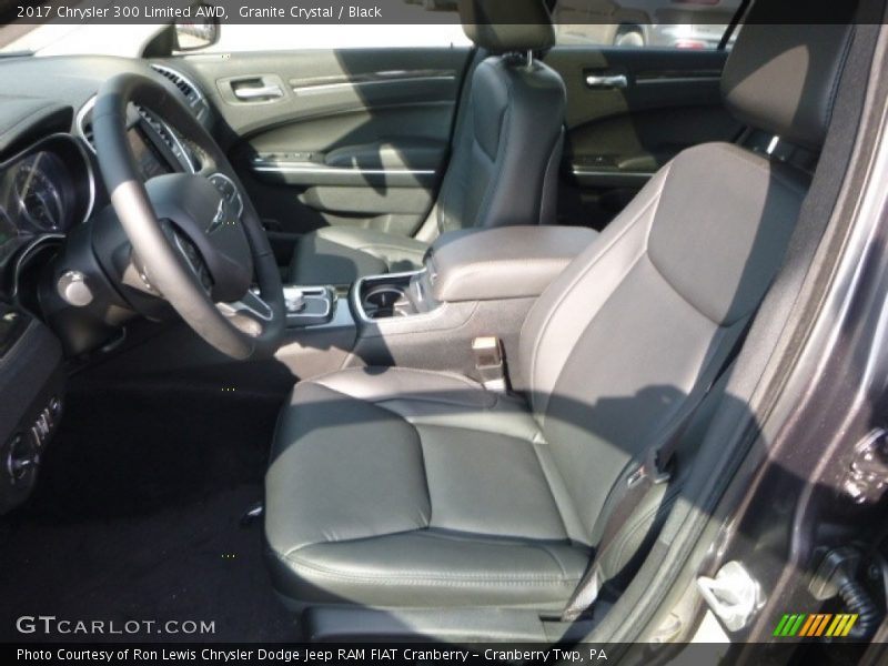 Granite Crystal / Black 2017 Chrysler 300 Limited AWD