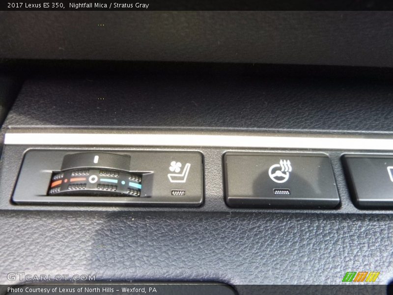 Nightfall Mica / Stratus Gray 2017 Lexus ES 350
