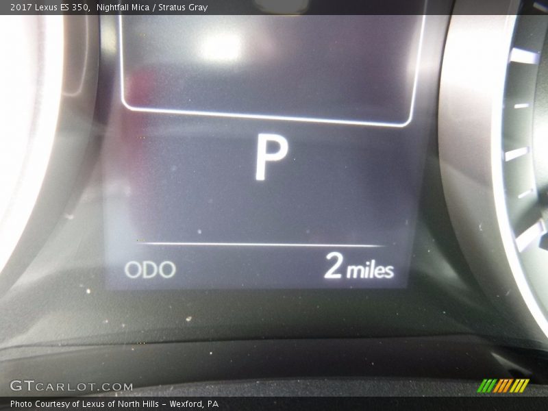 Nightfall Mica / Stratus Gray 2017 Lexus ES 350