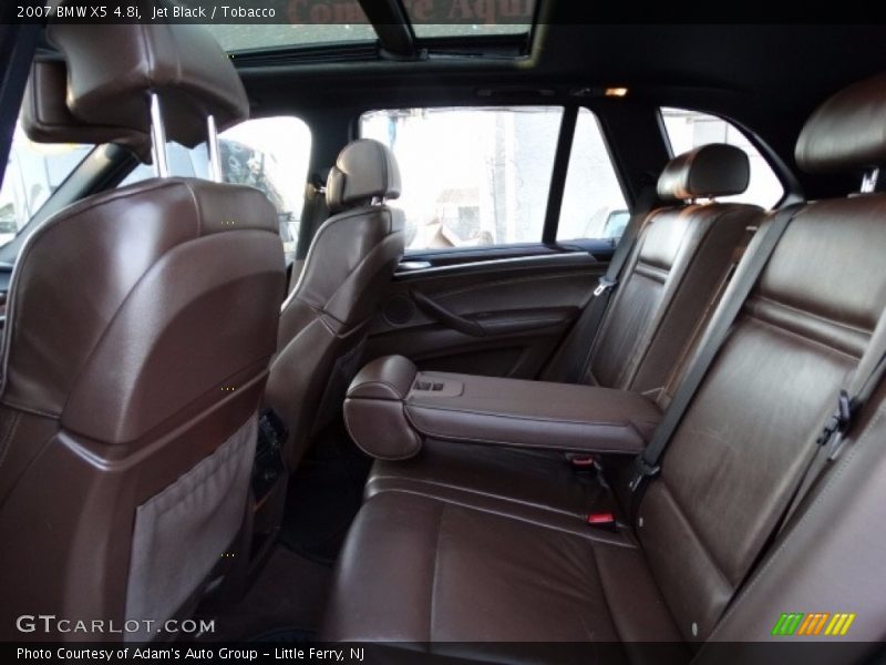 Jet Black / Tobacco 2007 BMW X5 4.8i