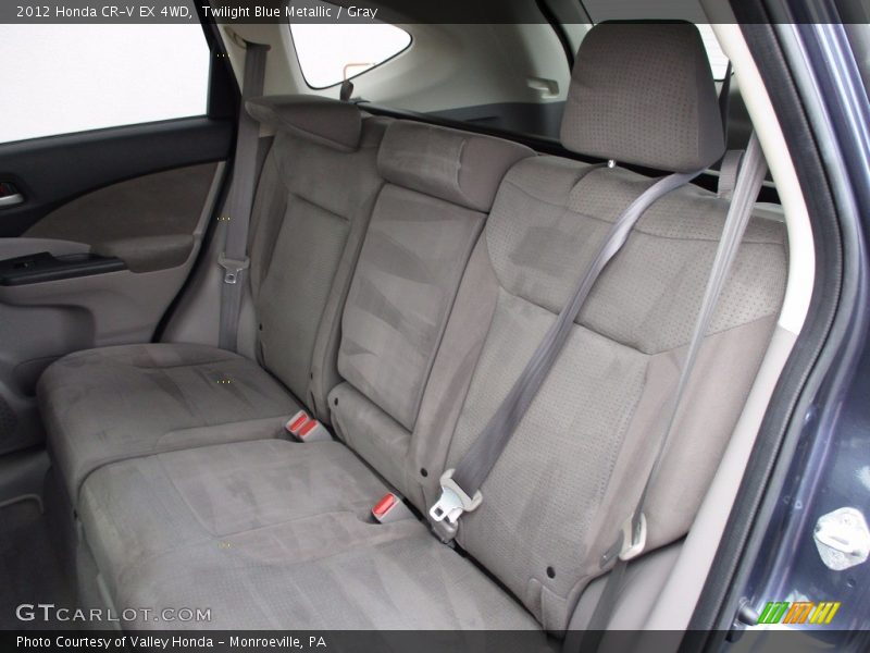 Twilight Blue Metallic / Gray 2012 Honda CR-V EX 4WD