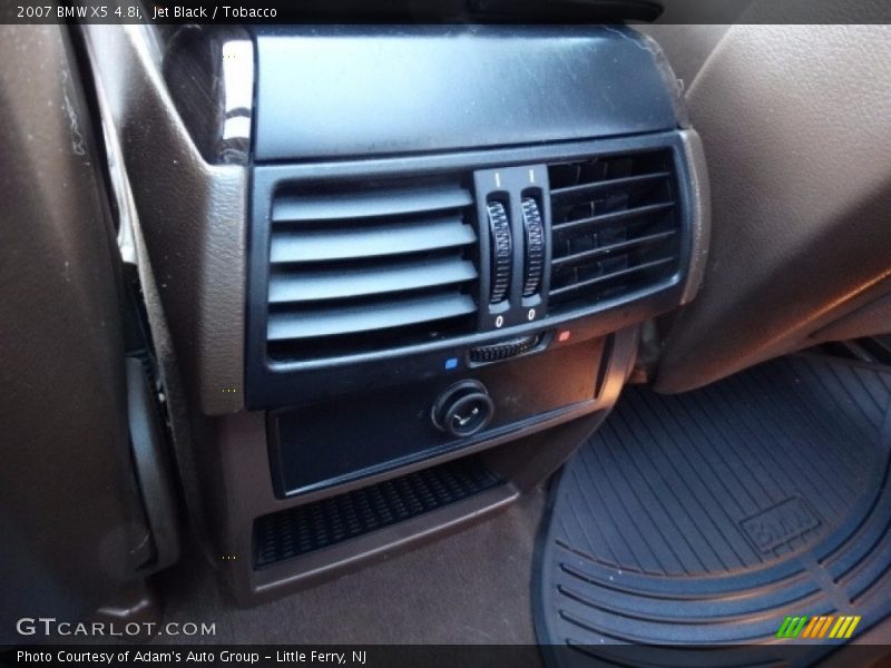 Jet Black / Tobacco 2007 BMW X5 4.8i