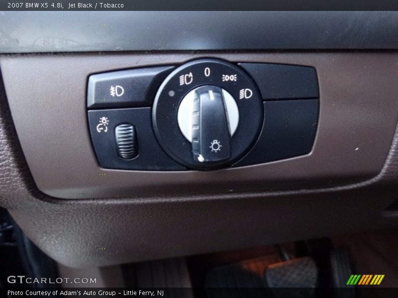 Jet Black / Tobacco 2007 BMW X5 4.8i