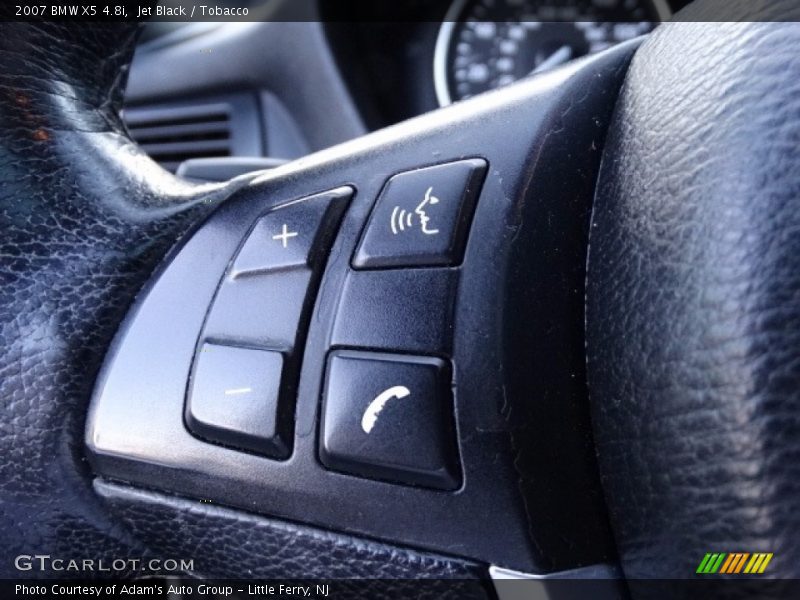 Jet Black / Tobacco 2007 BMW X5 4.8i