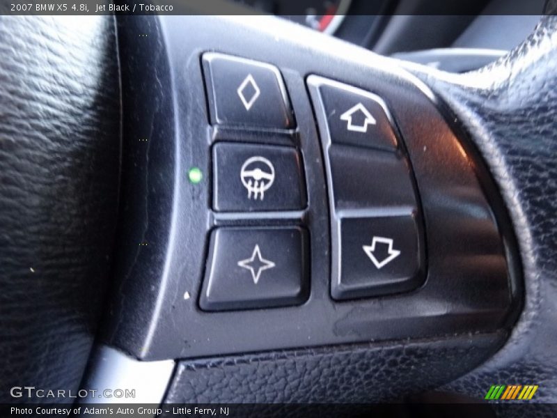 Jet Black / Tobacco 2007 BMW X5 4.8i