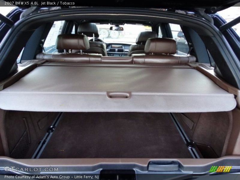Jet Black / Tobacco 2007 BMW X5 4.8i