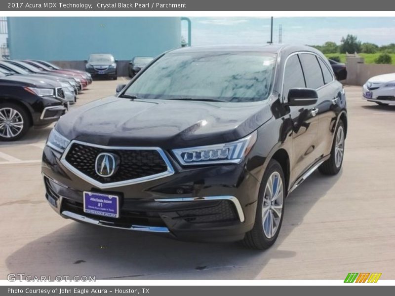Crystal Black Pearl / Parchment 2017 Acura MDX Technology