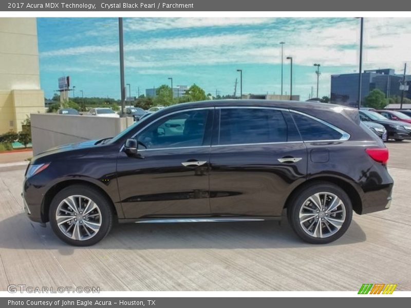 Crystal Black Pearl / Parchment 2017 Acura MDX Technology