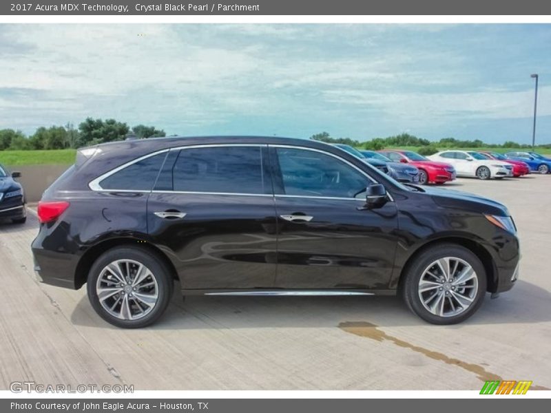 Crystal Black Pearl / Parchment 2017 Acura MDX Technology