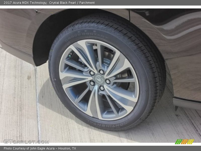 Crystal Black Pearl / Parchment 2017 Acura MDX Technology